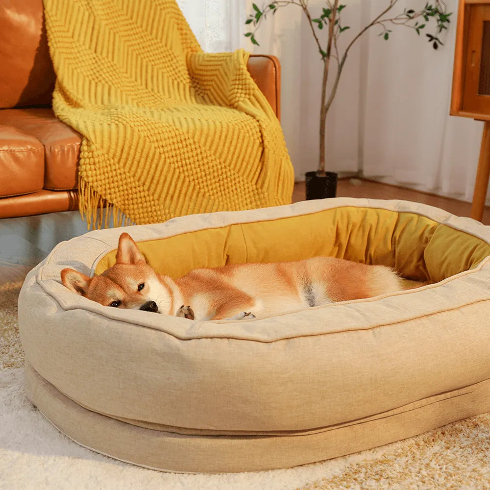 Luxe CozyBett – Das luxuriöse Kuschelbett für entspannte Hundeträume