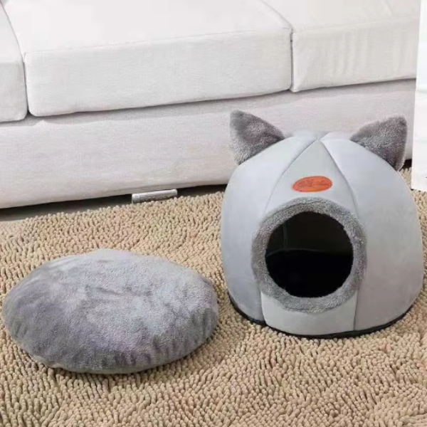 SchlummerNest – Das warme Katzenbett für tiefenentspannten Schlaf