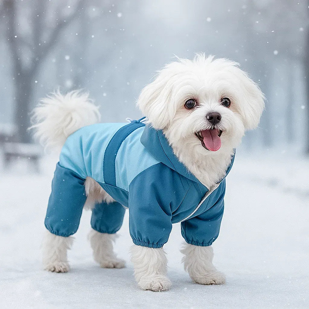 Winter Hundemantel Wasserdicht | Warmer Outdoormantel für Hunde