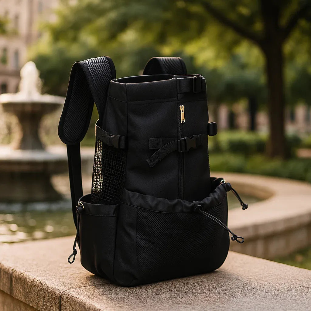 Hundetragetasche | Ergonomischer & Bequemer Rucksack für Unterwegs