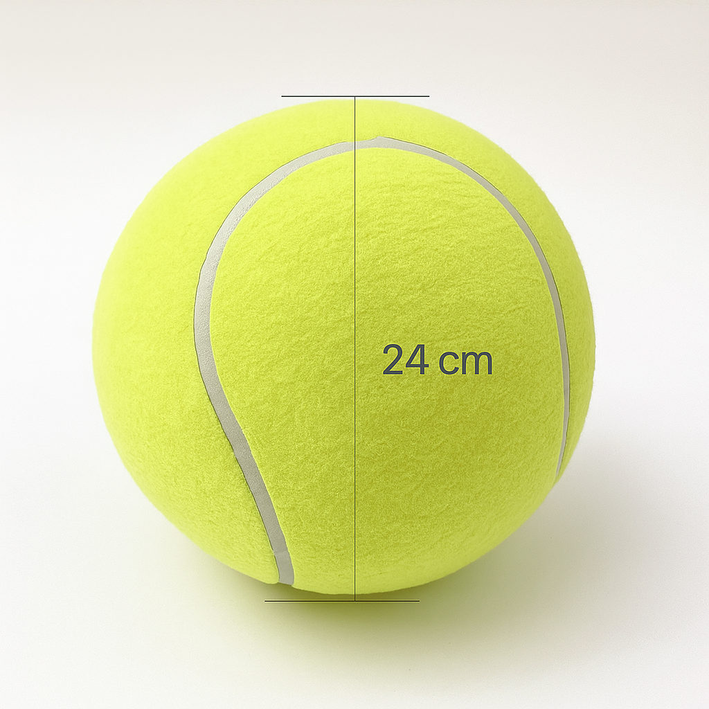 PowerPlayBall – Der extragroße, robuste Tennisball für aktive Hunde