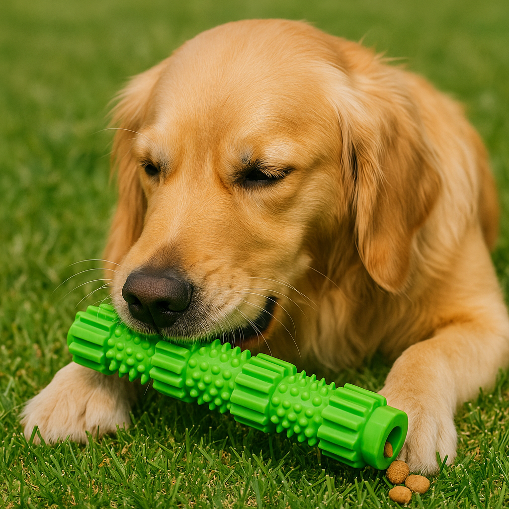 Snackbares Hundespielzeug aus Gummi – befüllbar & kaustark für gesunde Beschäftigung