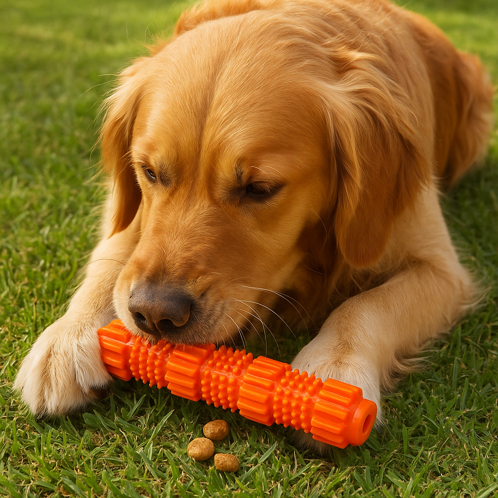 Snackbares Hundespielzeug aus Gummi – befüllbar & kaustark für gesunde Beschäftigung