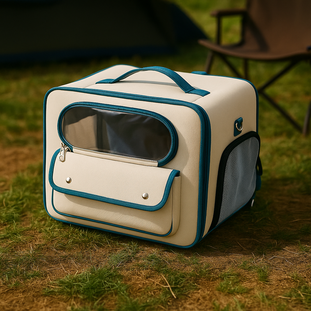 Faltbare Transporttasche für Katzen & kleine Hunde