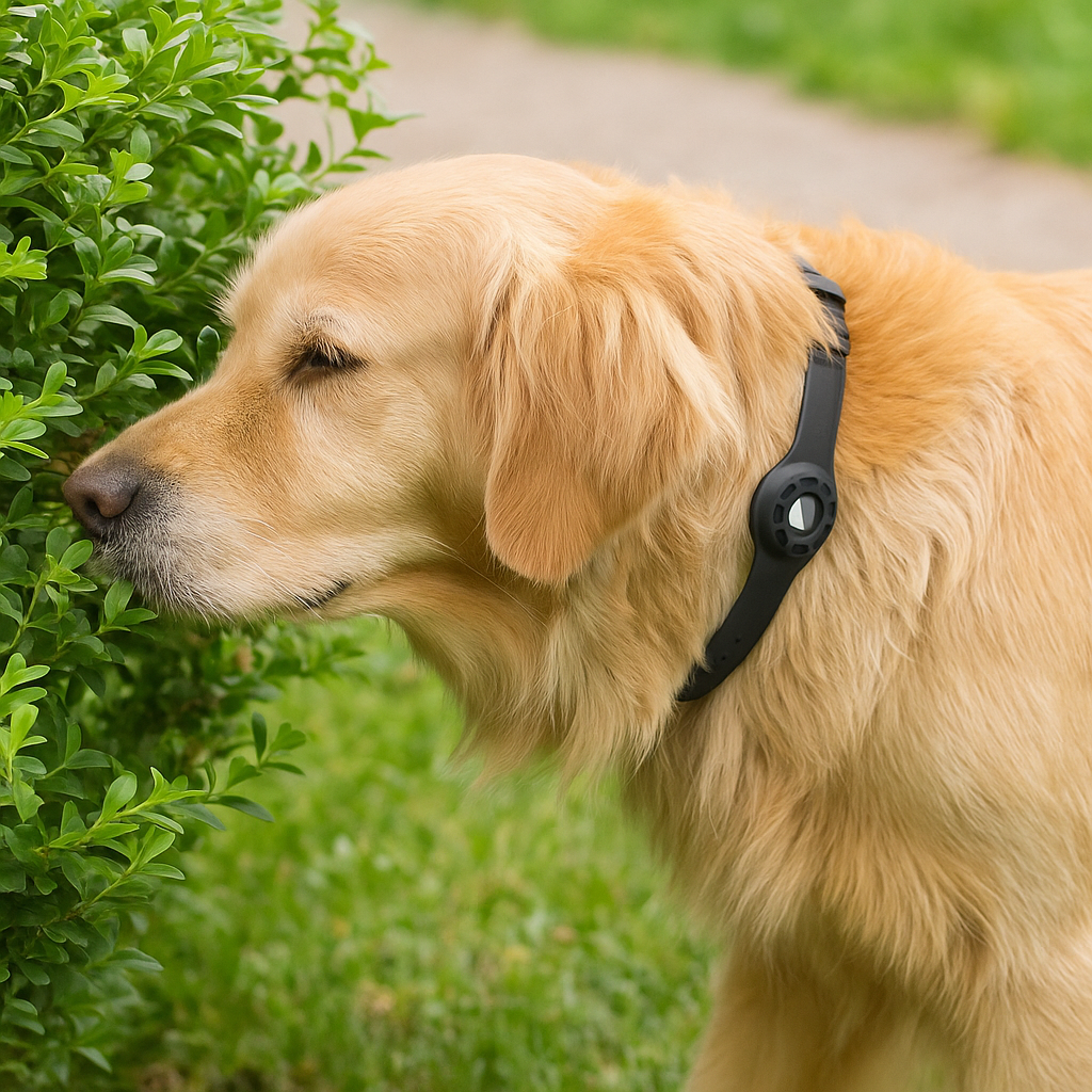 Halsband-Halterung für GPS-Tracker – Sicherheit & Komfort für deinen Hund