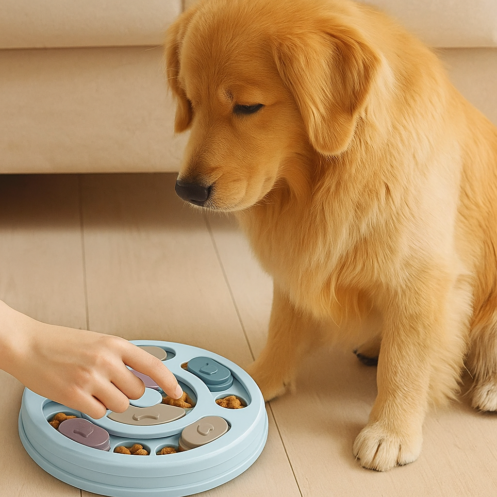 Interaktives Intelligenzspielzeug für Hunde zur Futterausgabe & mentalen Auslastung