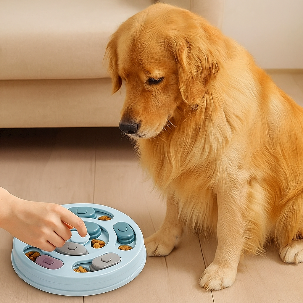 Interaktives Intelligenzspielzeug für Hunde zur Futterausgabe & mentalen Auslastung