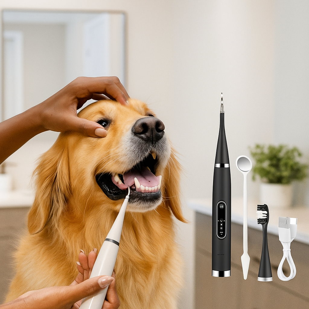 Zahnbürsten-Set für Hunde – Gegen Plaque & Mundgeruch