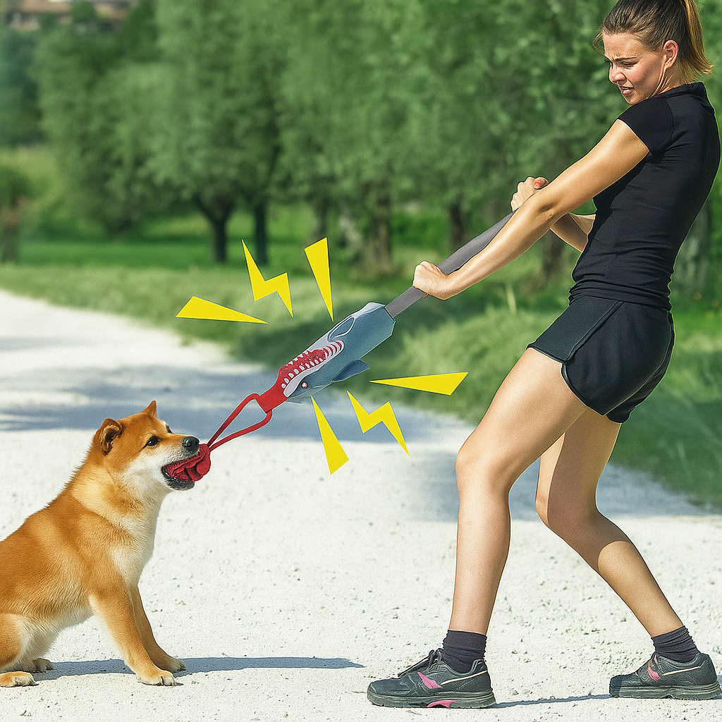 Zerrspielzeug für Hunde mit Zugseil – Interaktives Kauspielzeug zur Auslastung & Zahnpflege