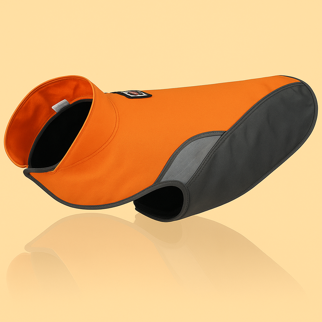 Hunderegenmantel wasserdicht & reflektierend – Ideal für Spaziergänge bei Regen & Wind