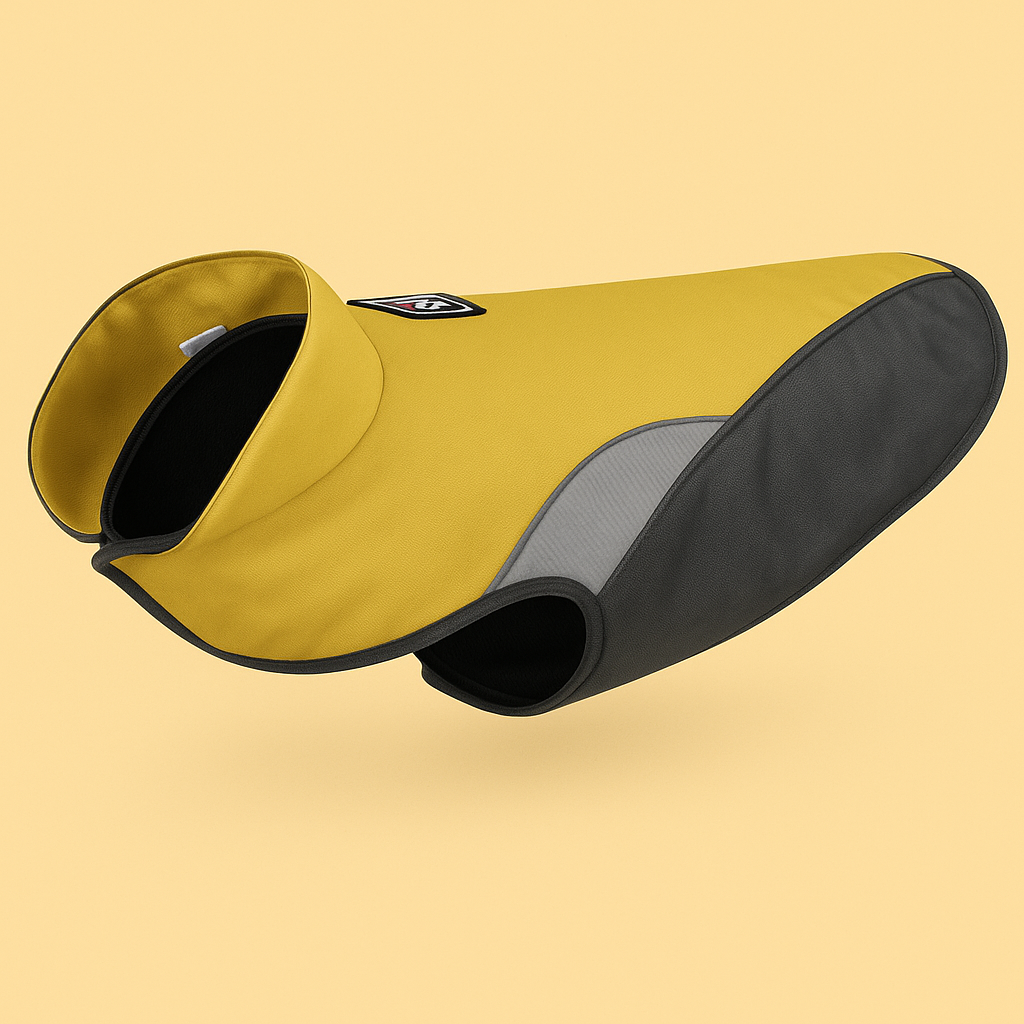 Hunderegenmantel wasserdicht & reflektierend – Ideal für Spaziergänge bei Regen & Wind