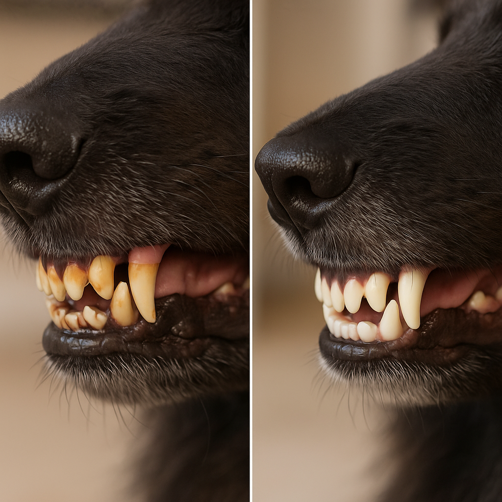 Zahnbürsten-Set für Hunde – Gegen Plaque & Mundgeruch