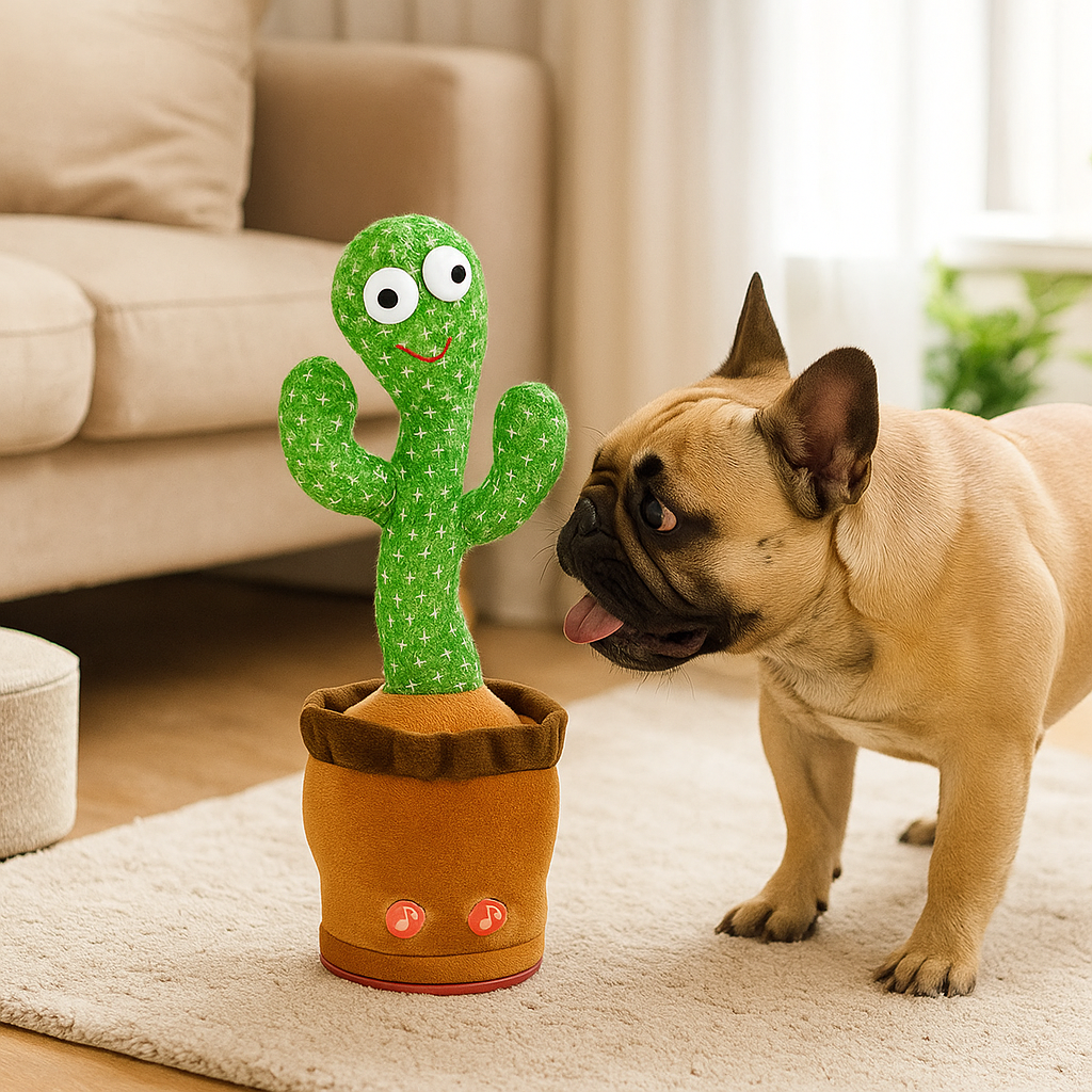 Sprechendes Hundespielzeug Kaktus