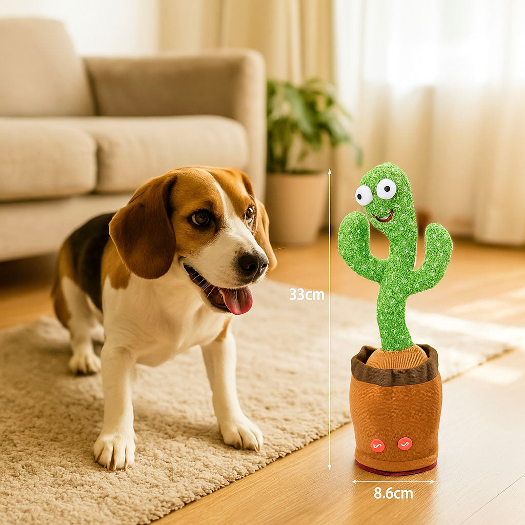 Sprechendes Hundespielzeug Kaktus