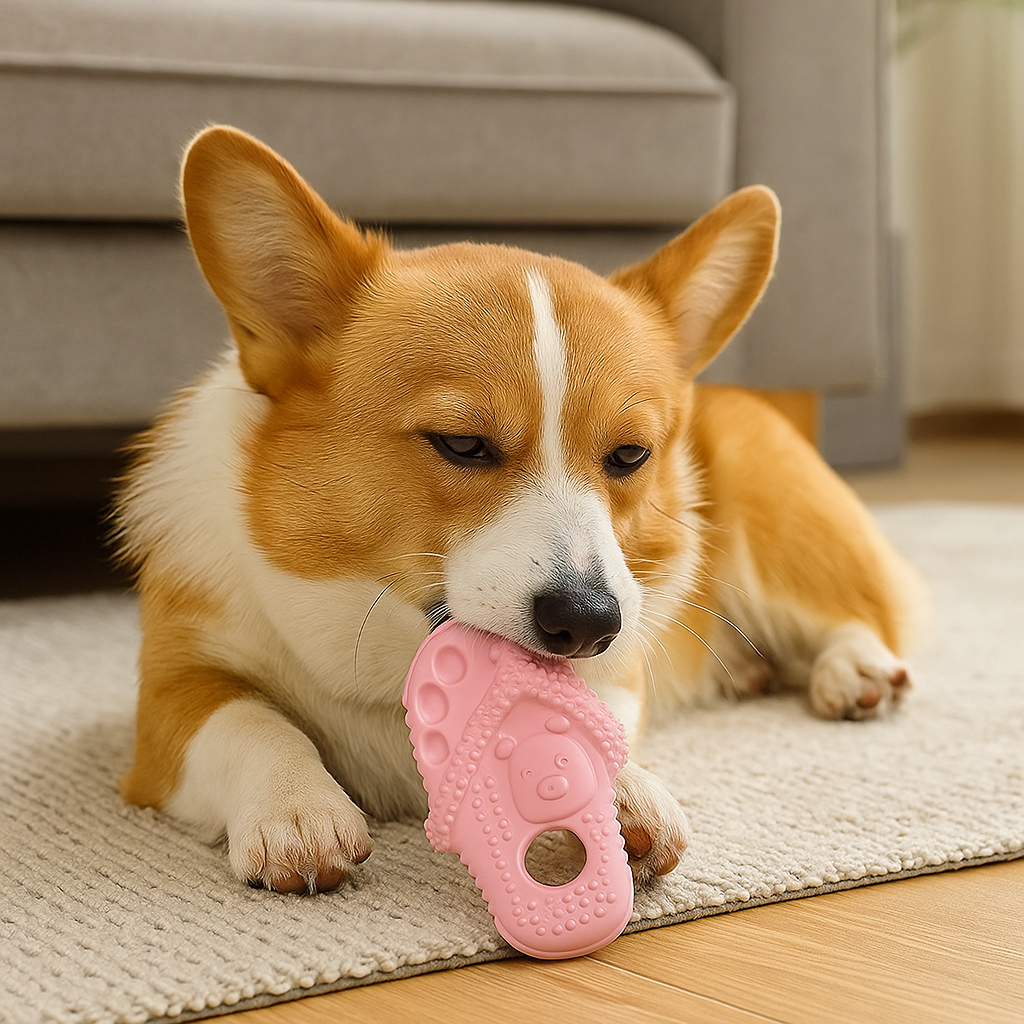 Hund Kauspielzeug Flip-Flop - Zahnpflege
