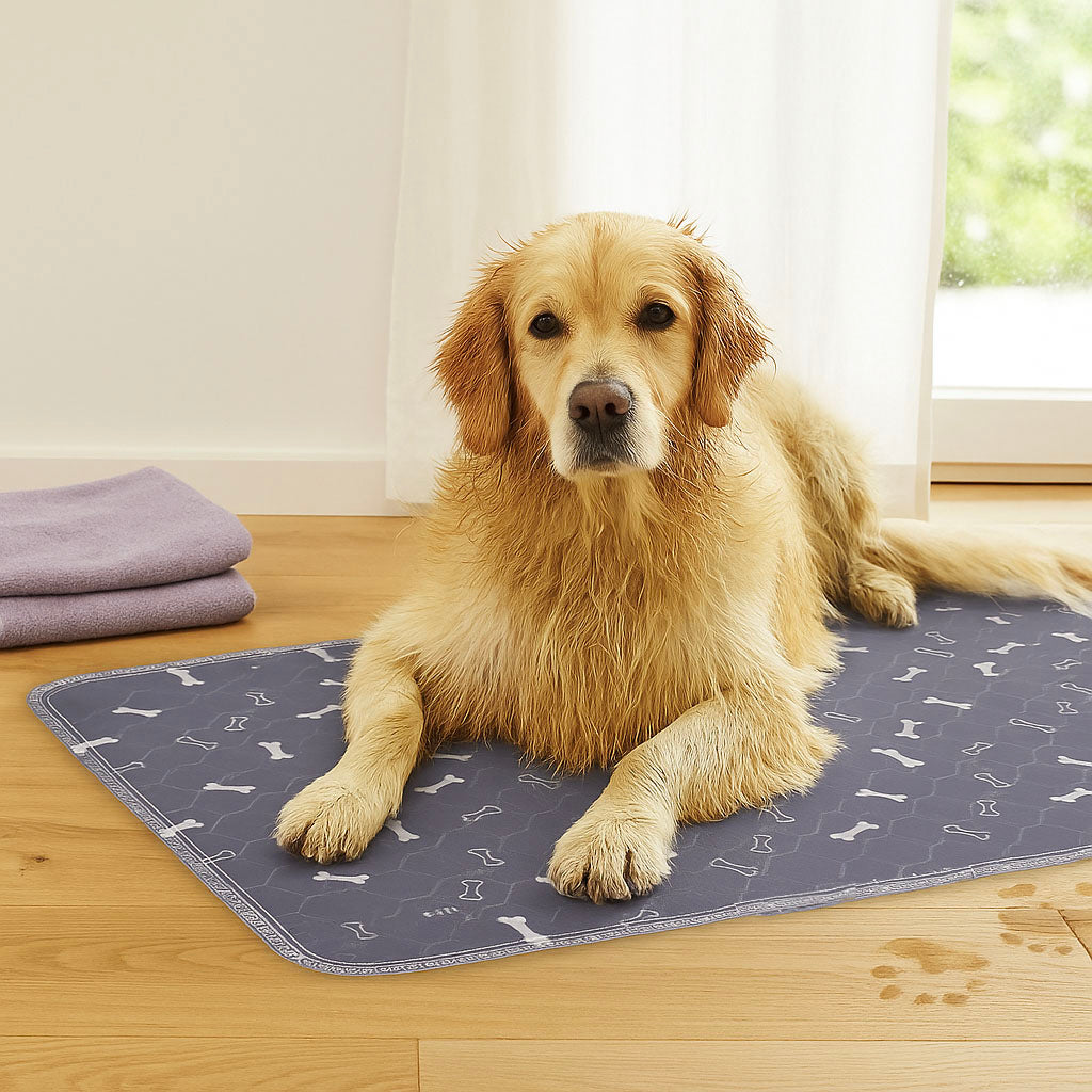 Saugmatte Hund - Extrem Saugfähig & Waschbar