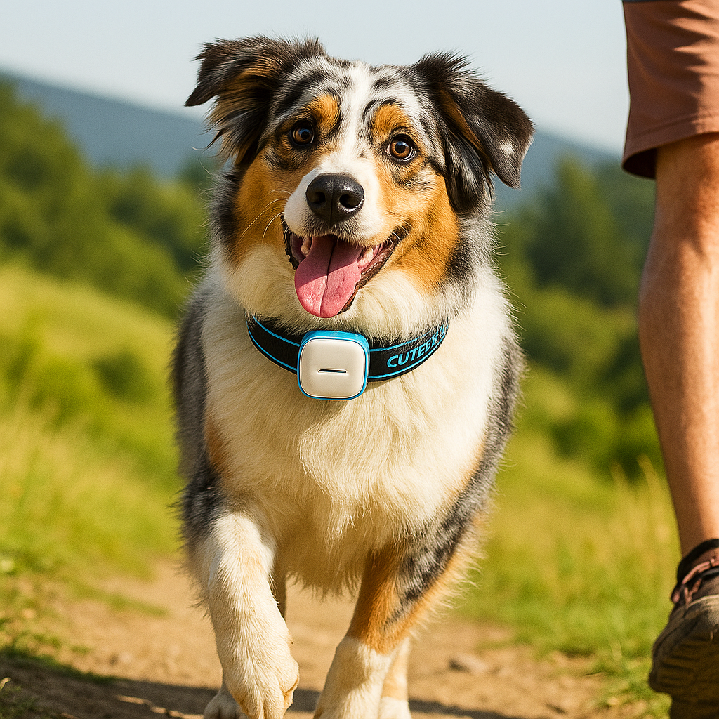 GPS-Tracker Hund - Echtzeit-Ortung & Alarm