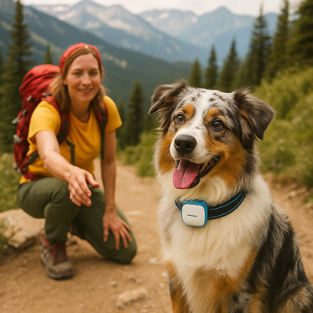 GPS-Tracker Hund - Echtzeit-Ortung & Alarm