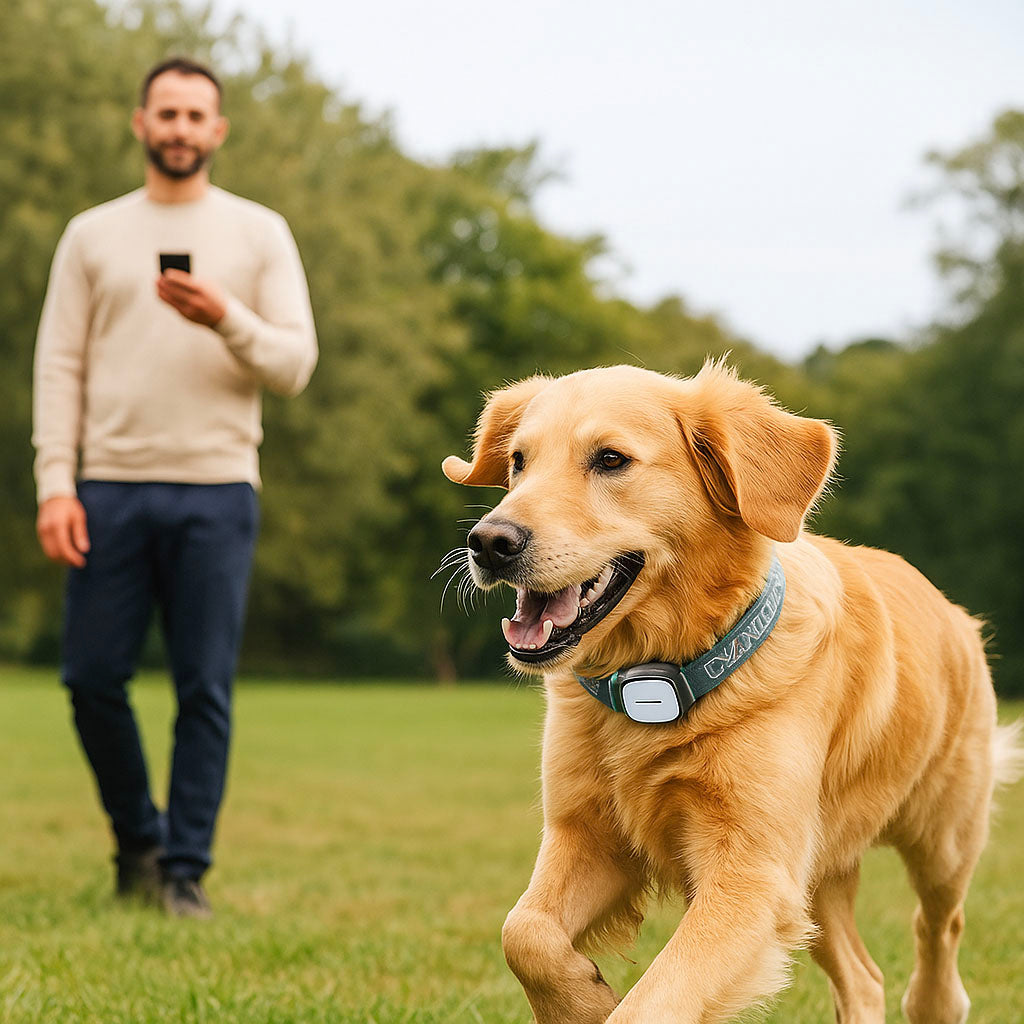 GPS-Tracker Hund - Echtzeit-Ortung & Alarm