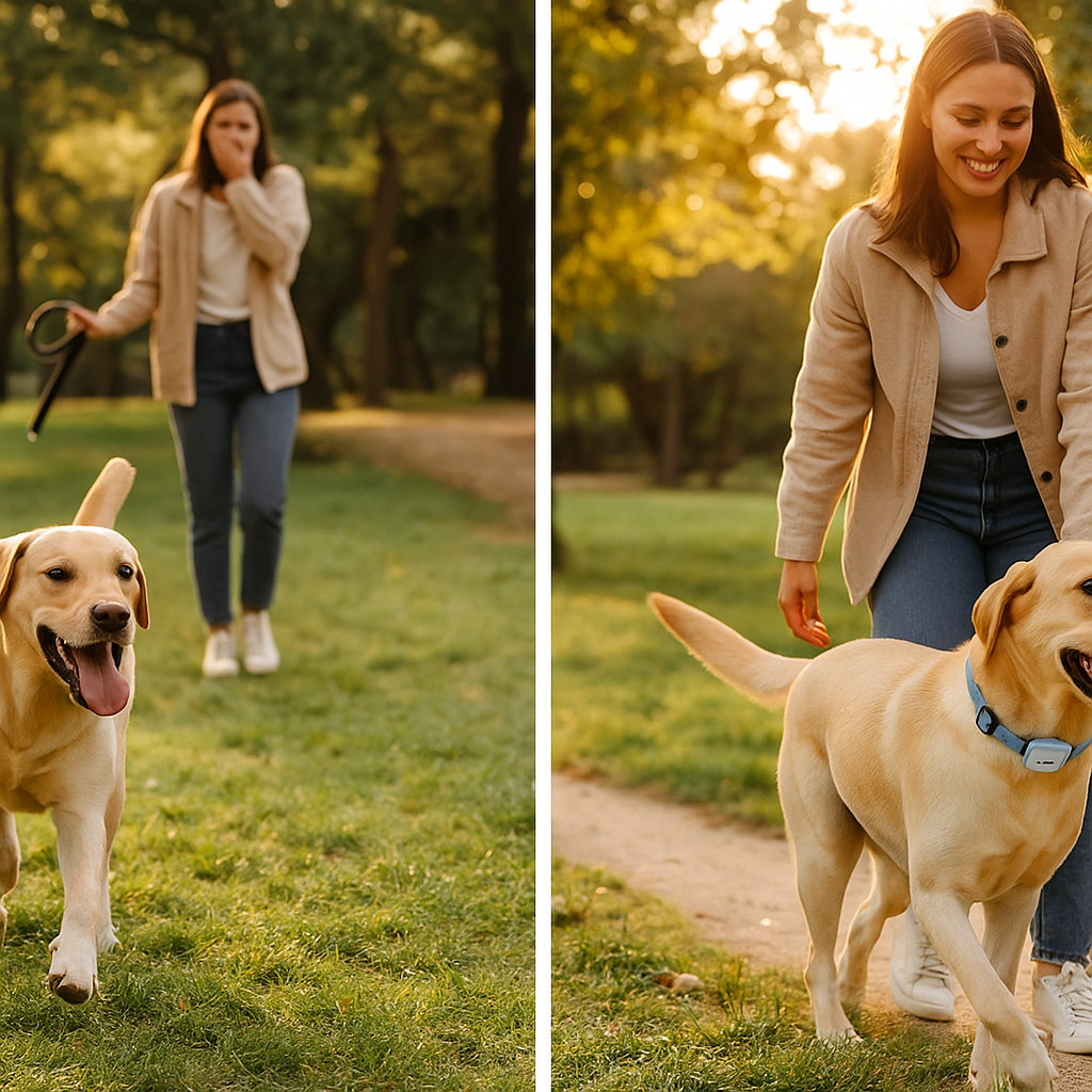 GPS-Tracker Hund - Echtzeit-Ortung & Alarm
