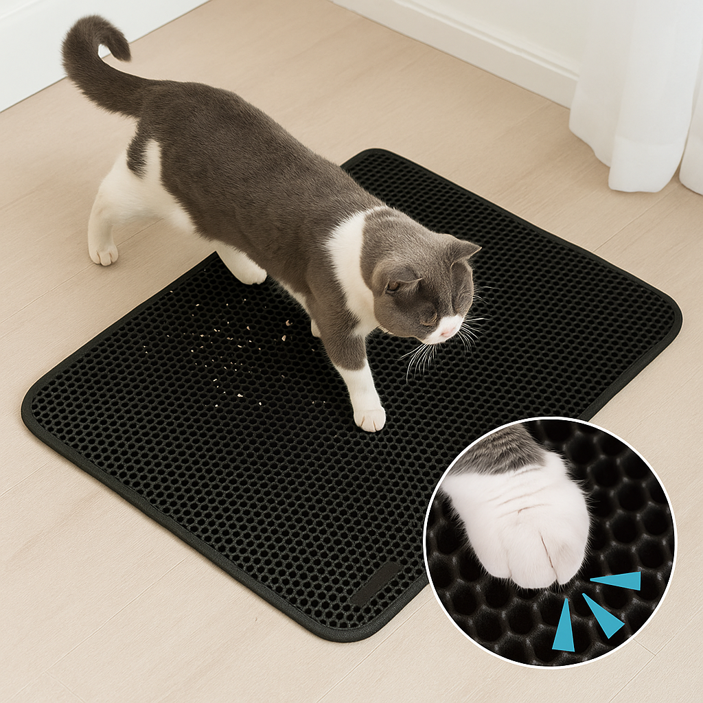 Katzenmatte Rutschfest - Gegen Schmutz & Nässe