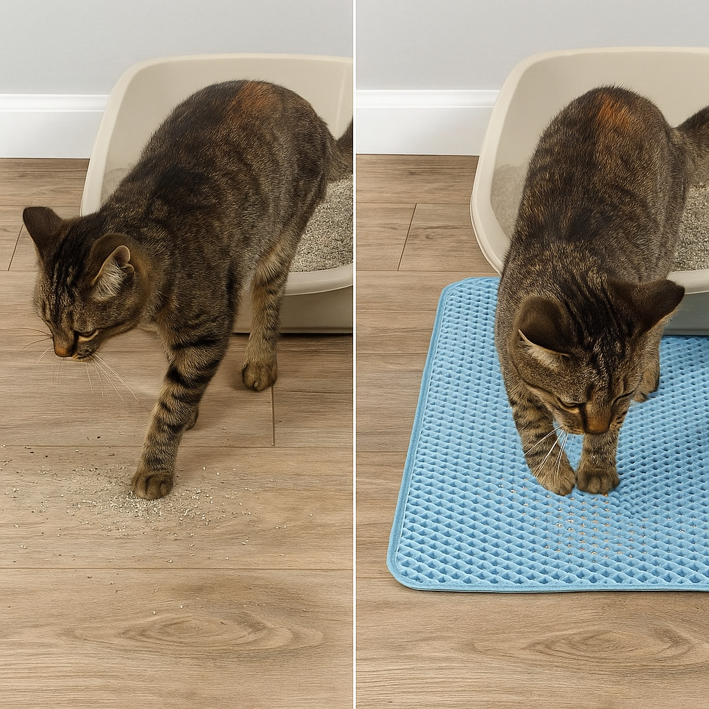 Katzenmatte Rutschfest - Gegen Schmutz & Nässe