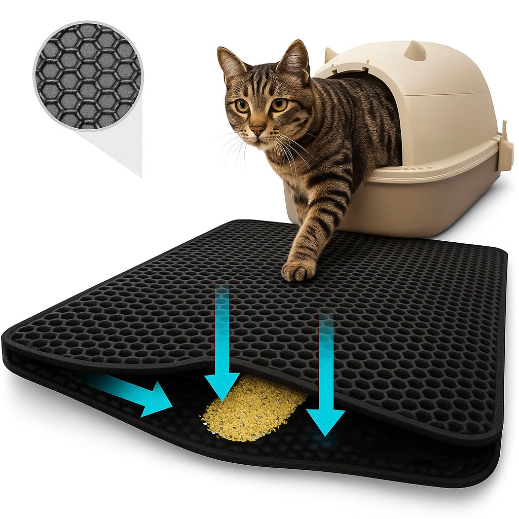 Katzenmatte Rutschfest - Gegen Schmutz & Nässe