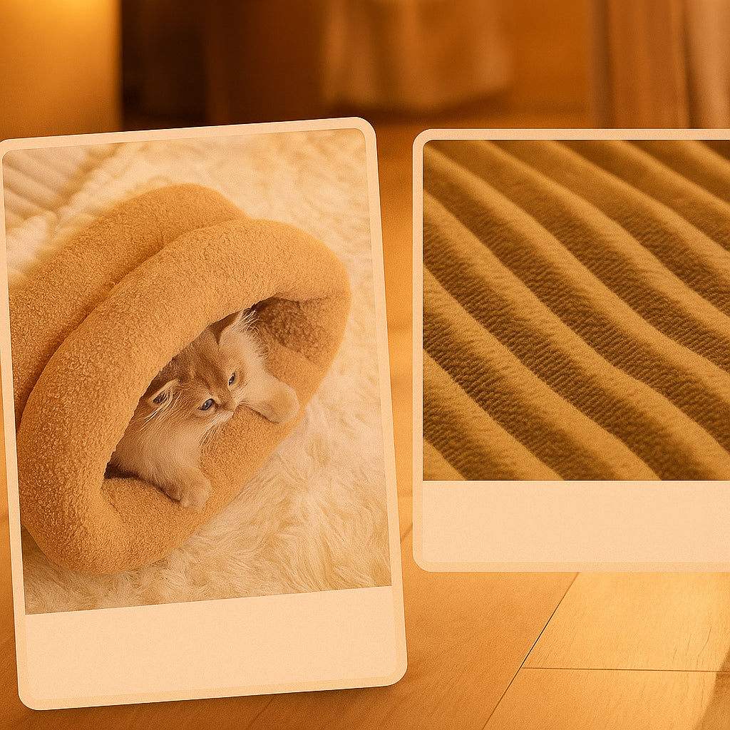 Katzenhöhle Kuschelbett - Warm & Geborgen