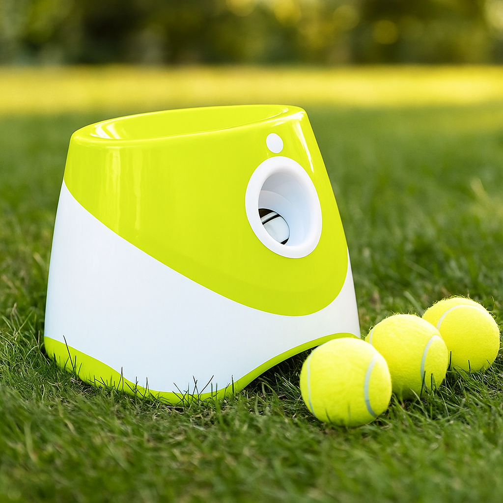 Automatischer Ballwerfer für Hunde | Apportiertraining & Spielzeug