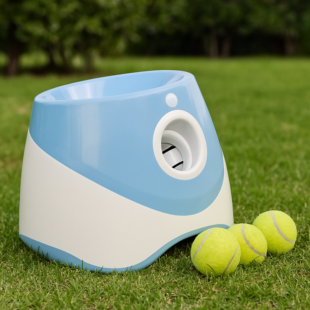 Automatischer Ballwerfer für Hunde | Apportiertraining & Spielzeug