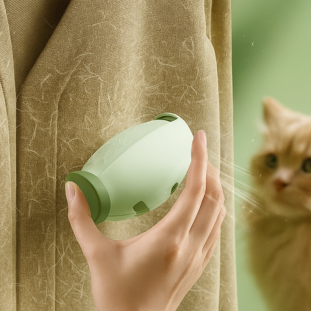 FellFrei – Waschbarer Tierhaarroller für Hunde & Katzenhaare