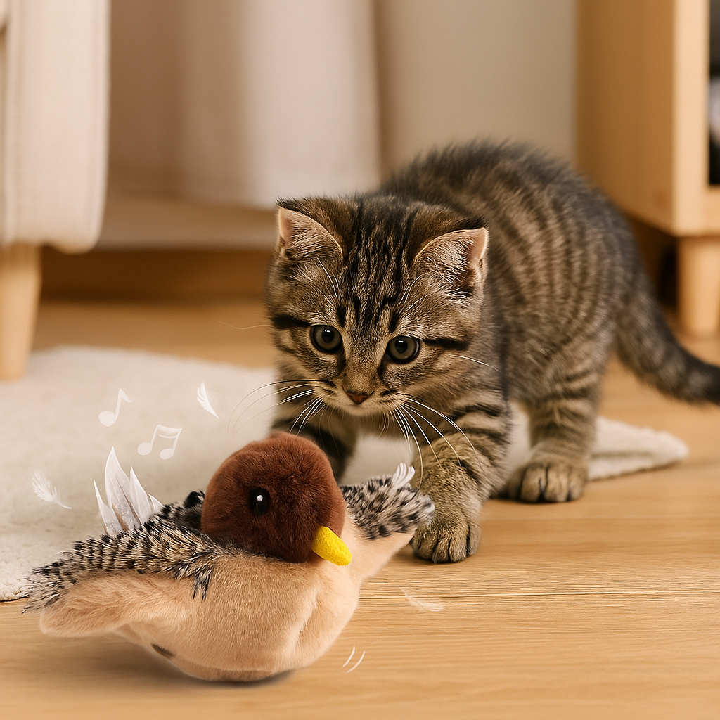 CatchTail – Interaktives Katzenspielzeug mit Bewegung und Sound