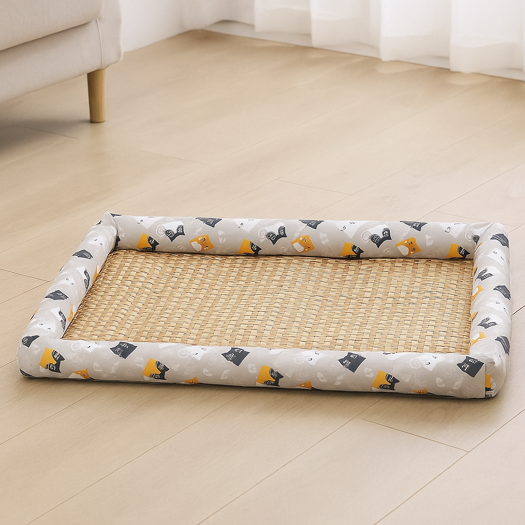 Hundekühlmatte | Atmungsaktives Hundebett für Sommer & Entspannung