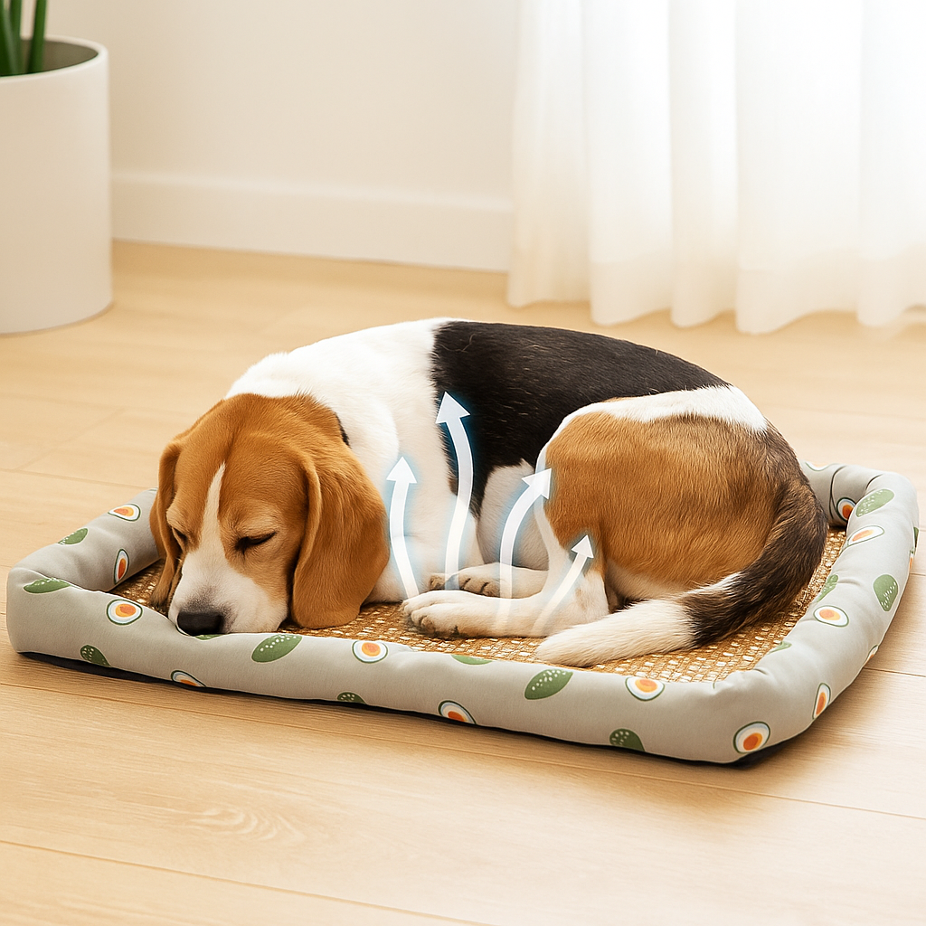 Hundekühlmatte | Atmungsaktives Hundebett für Sommer & Entspannung