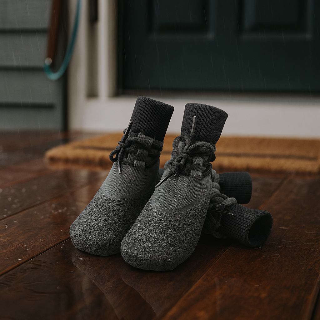 Rutschfeste Hundesocken (4er Set) – Pfotenschutz Indoor & Outdoor