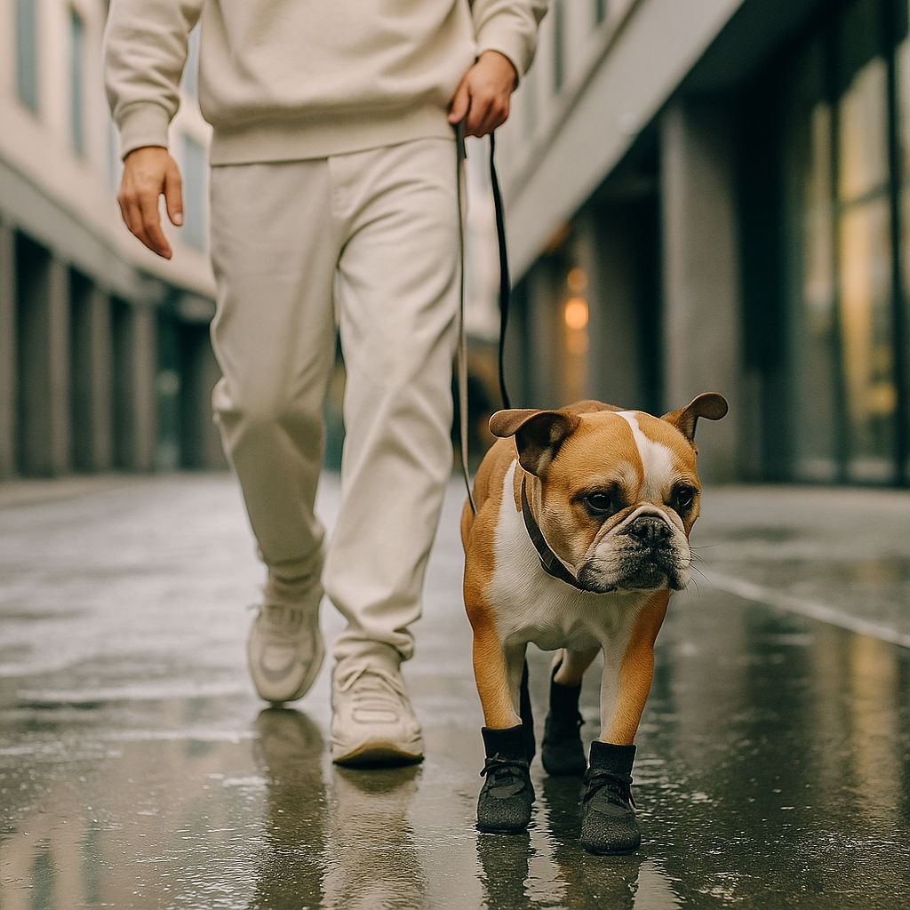 Rutschfeste Hundesocken (4er Set) – Pfotenschutz Indoor & Outdoor