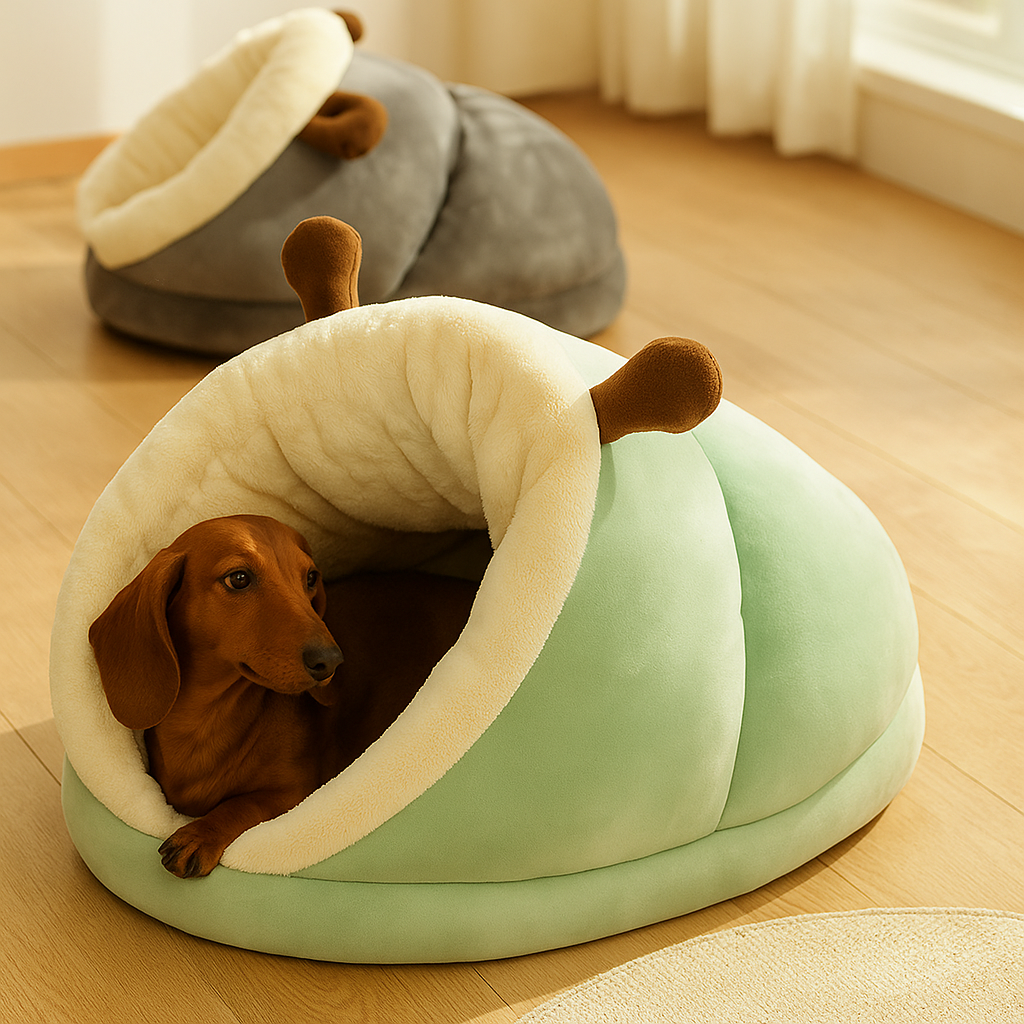 Hundebett Beruhigend & Gelenkschonend | Flauschiges Hundekissen für Hund & Katze