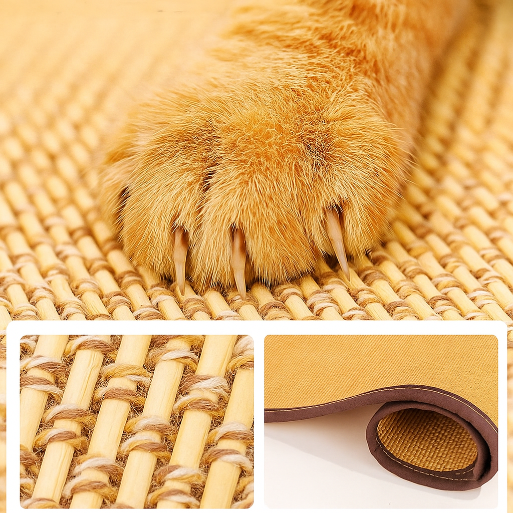 Kratzschutz Katze für Möbel – Umweltfreundlich Sisal Kratzmatte