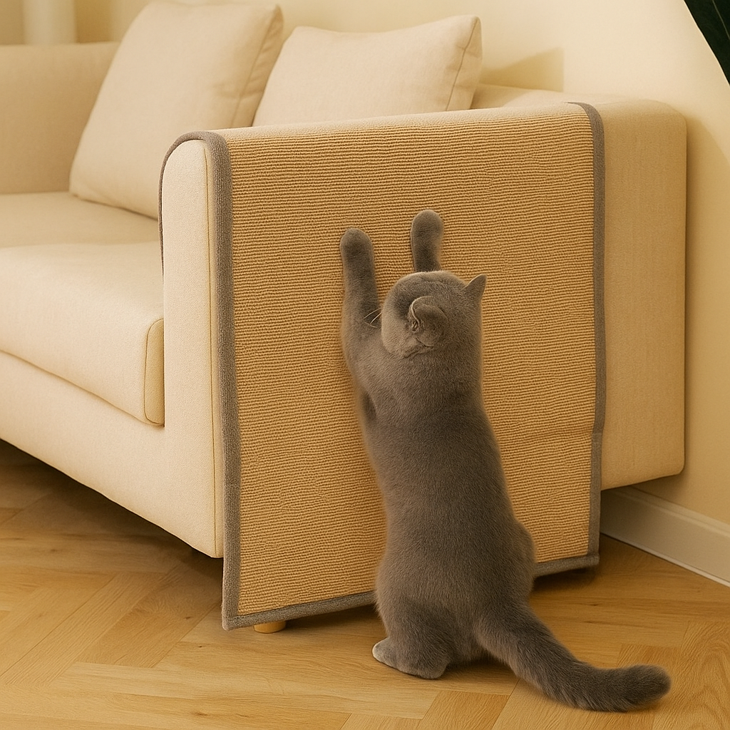 Kratzschutz Katze für Möbel – Umweltfreundlich Sisal Kratzmatte