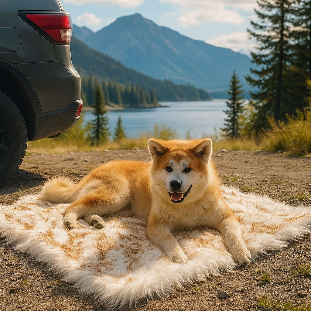 Plüsch Hundedecke & Katzenmatte – Weich, warm & rutschfest für Sofa, Bett & Boden