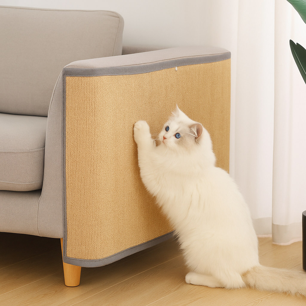 Kratzschutz Katze für Möbel – Umweltfreundlich Sisal Kratzmatte