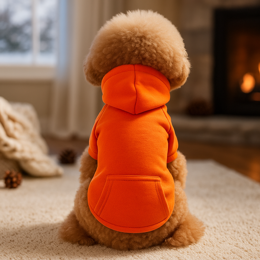 Warmer Hunde & Katzen Hoodie – Kapuzenpullover für Herbst & Winter