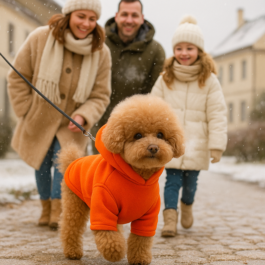 Warmer Hunde & Katzen Hoodie – Kapuzenpullover für Herbst & Winter