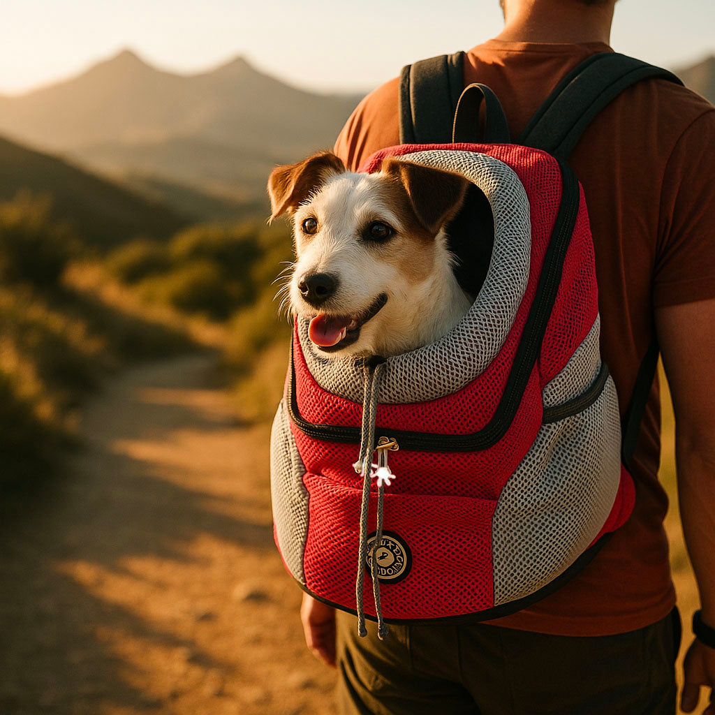 Hunderucksack für Wandern | Transportrucksack Hund klein & groß