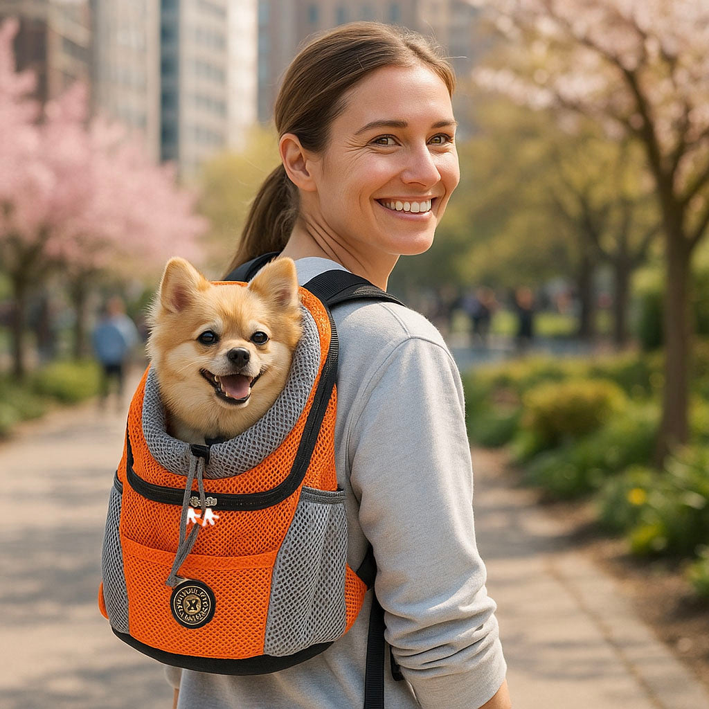 Hunderucksack für Wandern | Transportrucksack Hund klein & groß