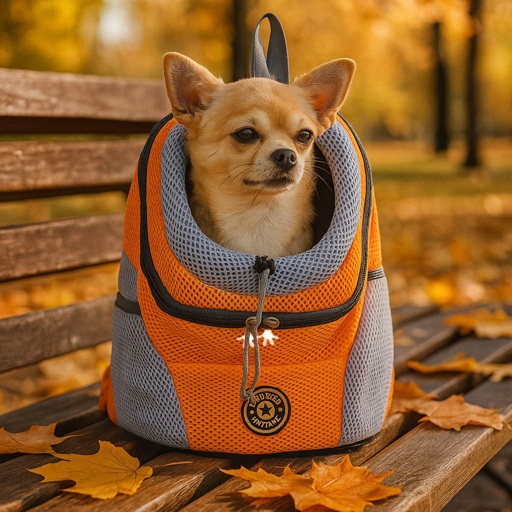 Hunderucksack für Wandern | Transportrucksack Hund klein & groß