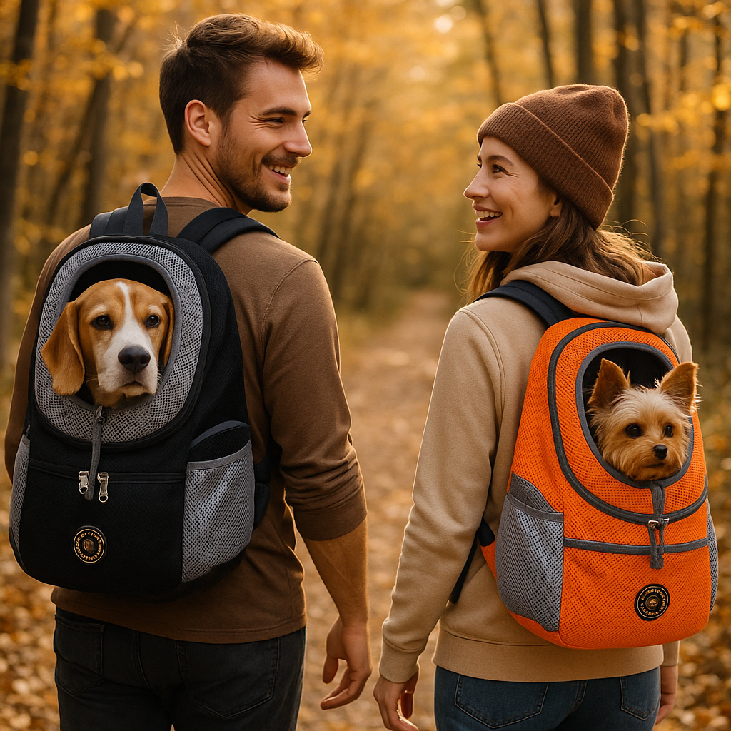 Hunderucksack für Wandern | Transportrucksack Hund klein & groß