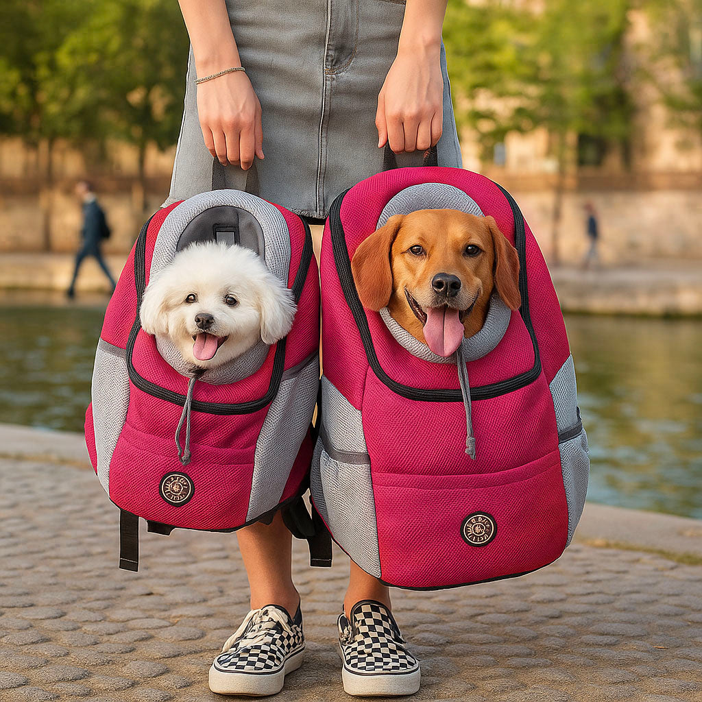 Hunderucksack für Wandern | Transportrucksack Hund klein & groß