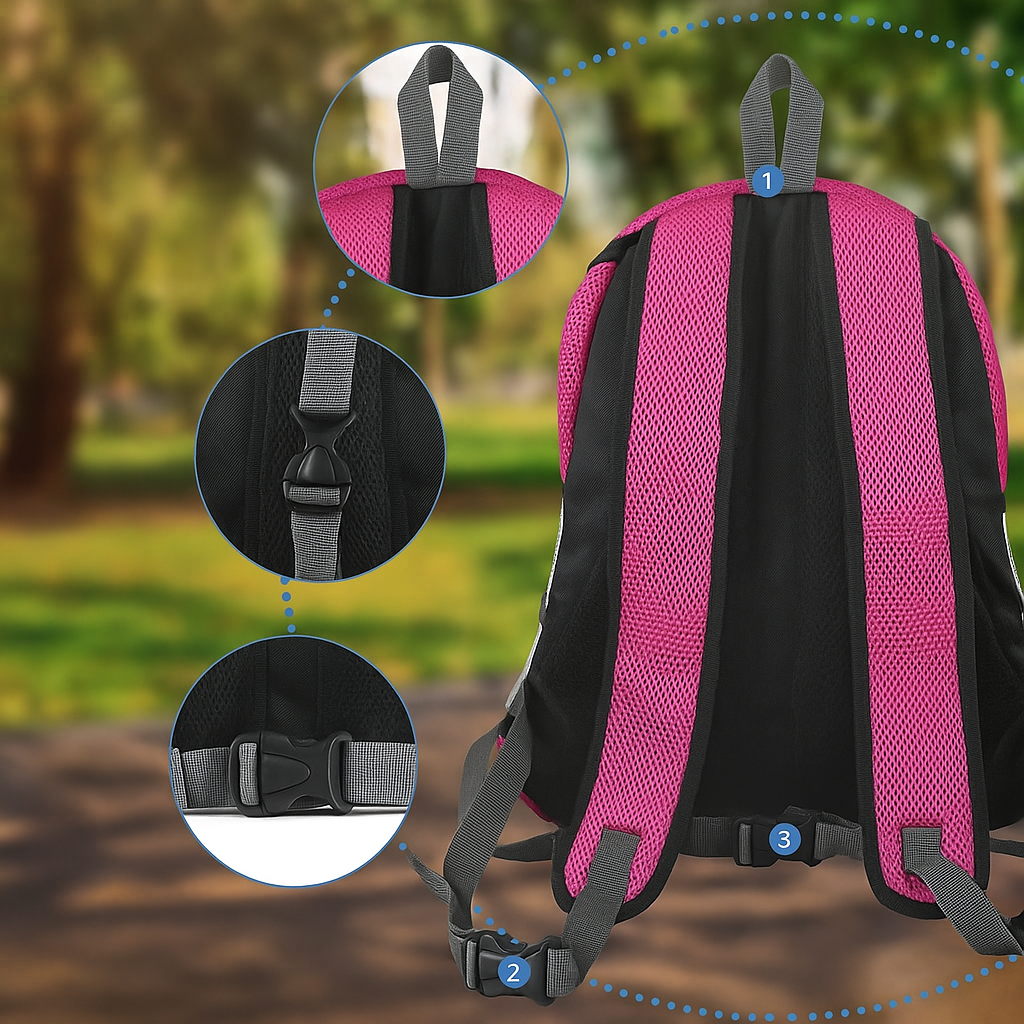 Hunderucksack für Wandern | Transportrucksack Hund klein & groß