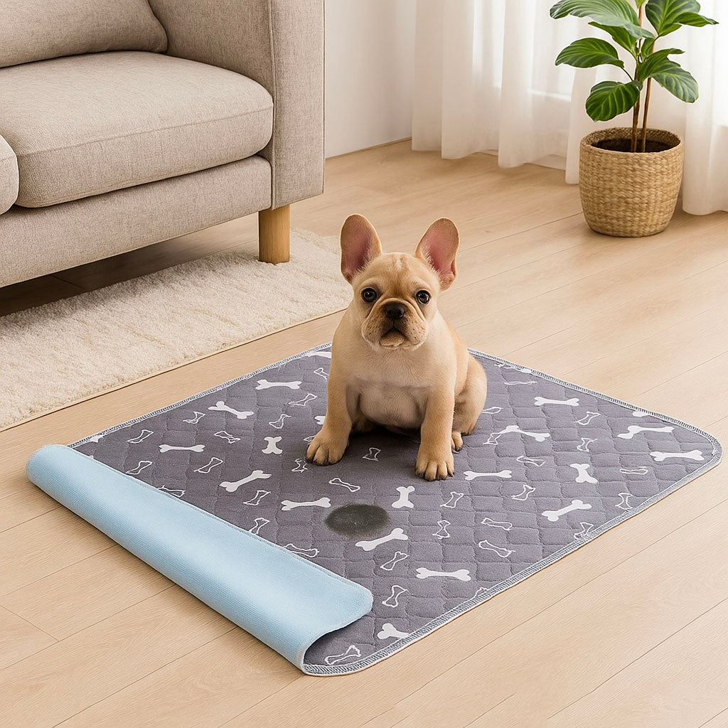Waschbare Hundepipi-Matte – Wiederverwendbar & saugstark | Welpenunterlage
